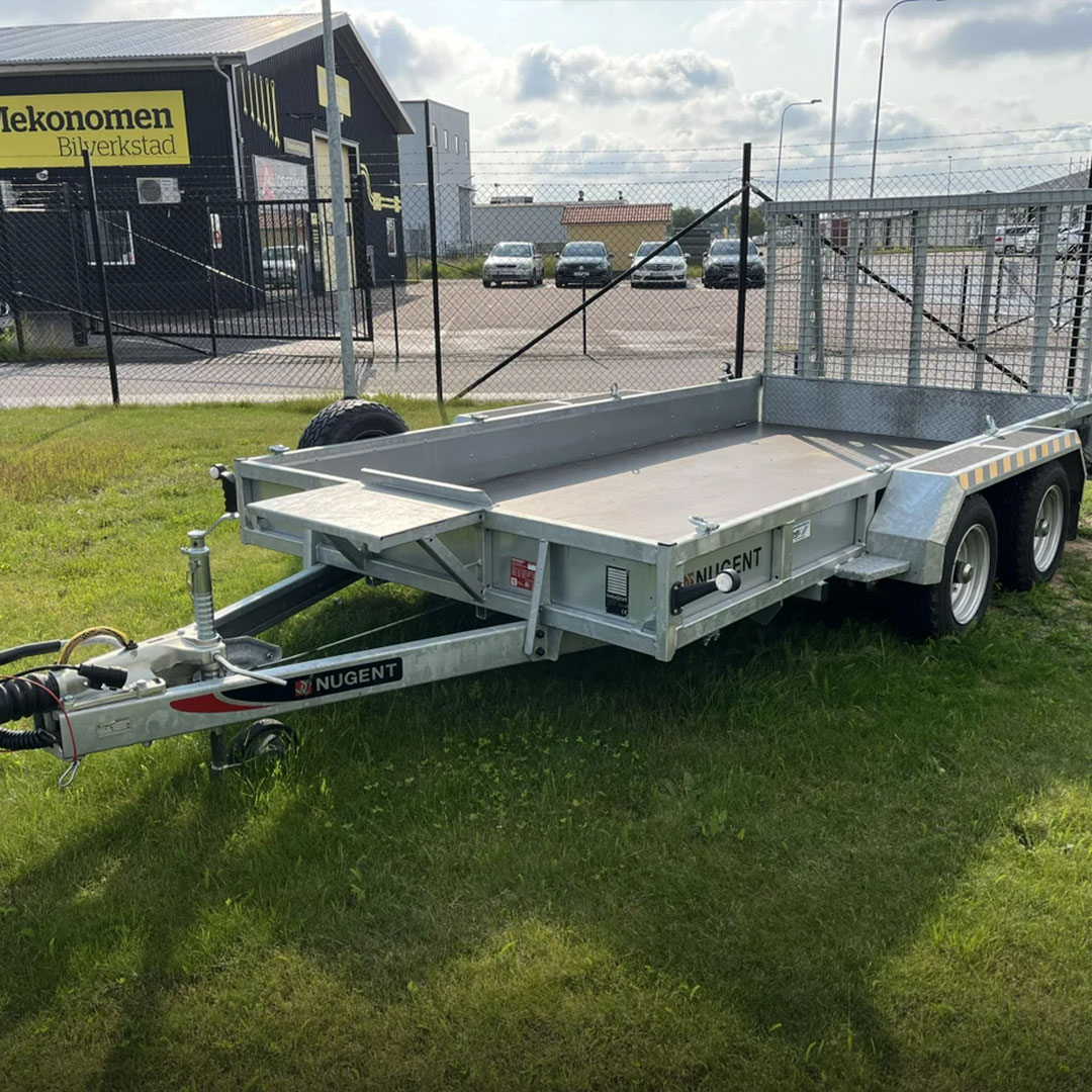 NUGENT Maskintrailer 3718 - DEMOKÖRT